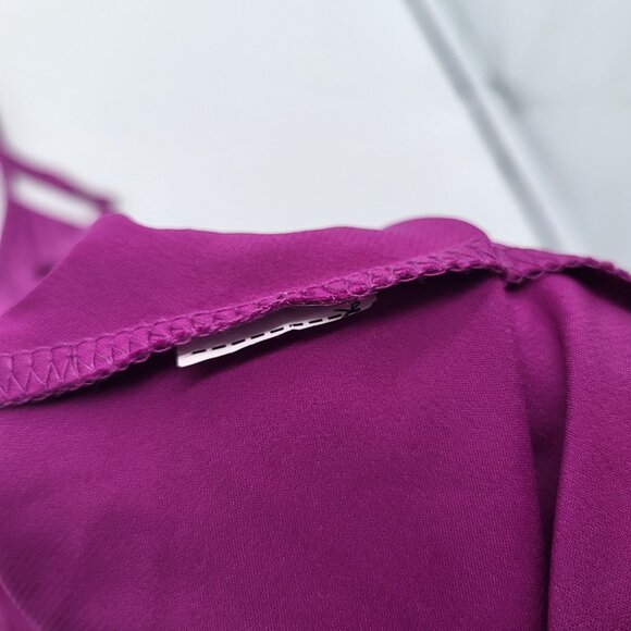 Zara Fuschia Pink Purple Cami Tank Top SZ M - Picture 7 of 7